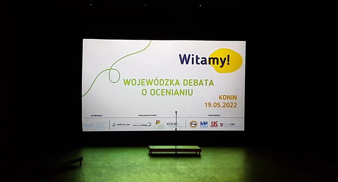 Wojewódzka Debata o Ocenianiu