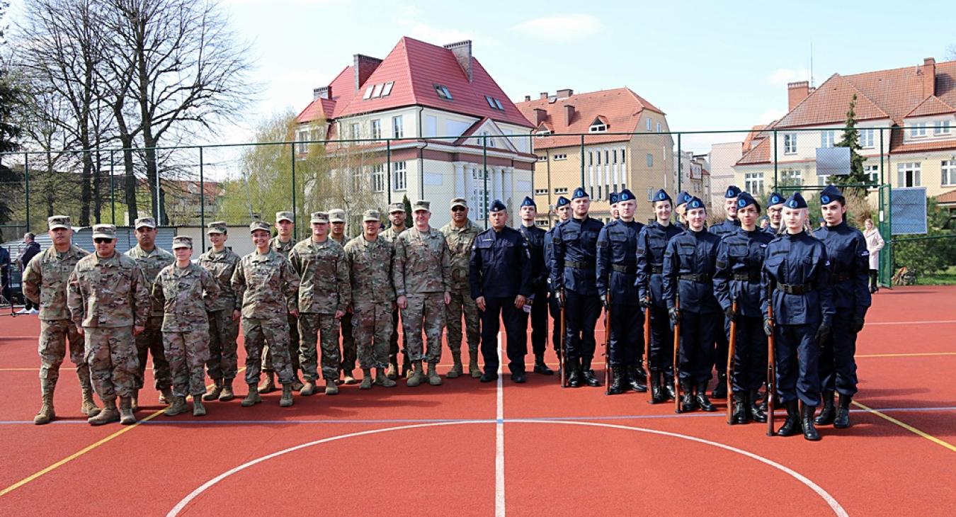 Gwardia Narodowa Stanów Zjednoczonych - Musztra Paradna