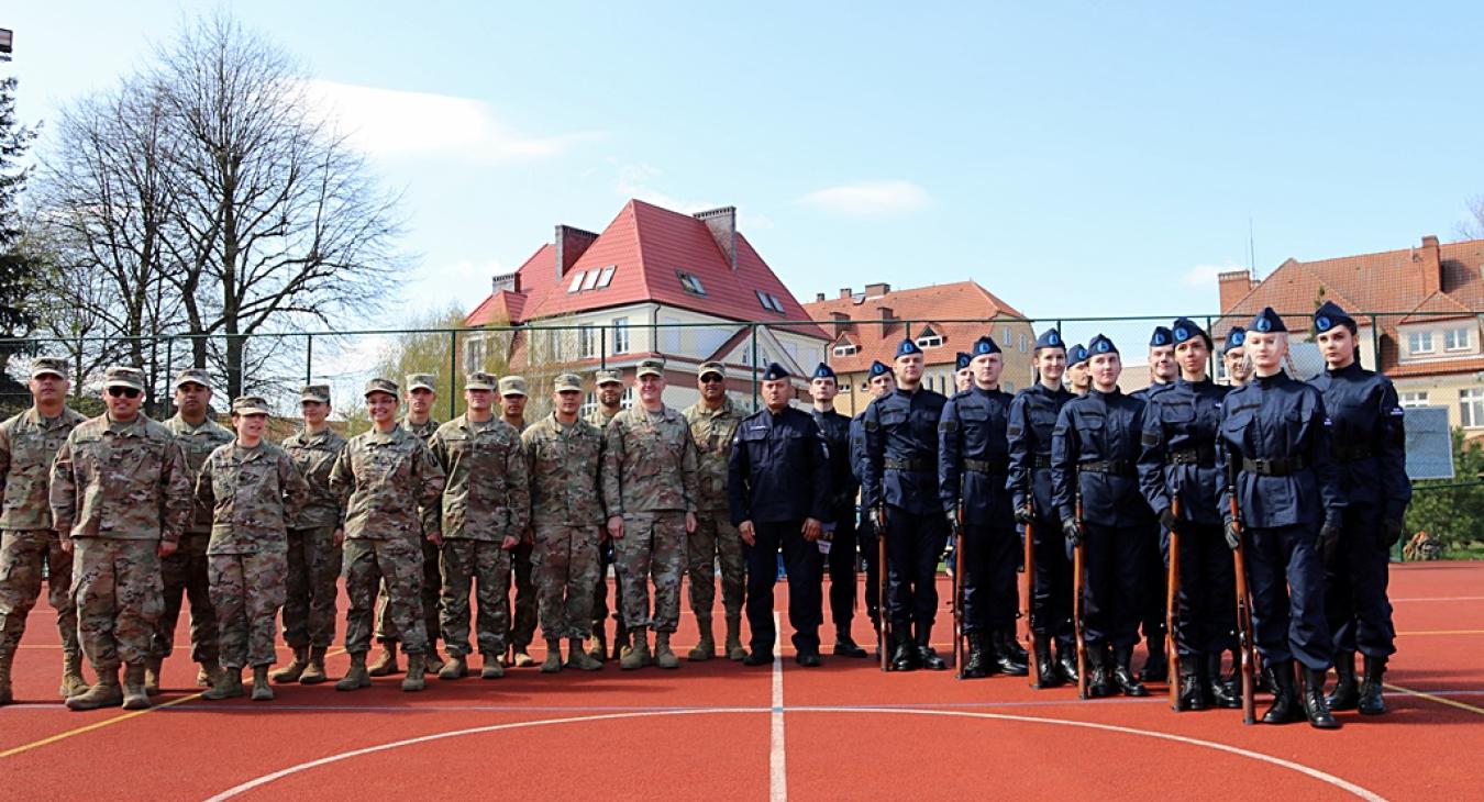 Gwardia Narodowa Stanów Zjednoczonych - Musztra Paradna