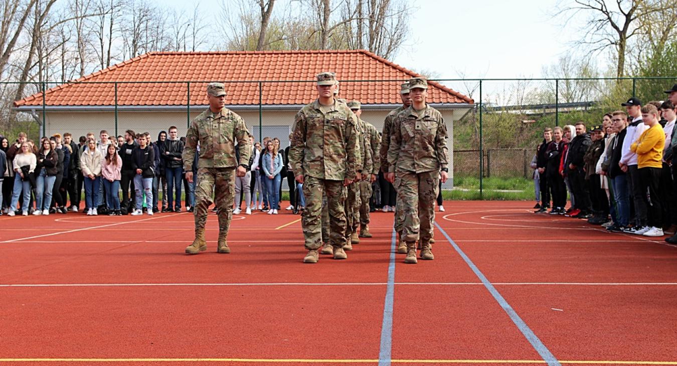 Gwardia Narodowa Stanów Zjednoczonych - Musztra Paradna