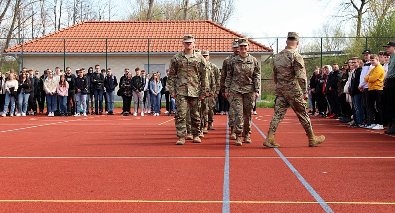 Gwardia Narodowa Stanów Zjednoczonych - Musztra Paradna