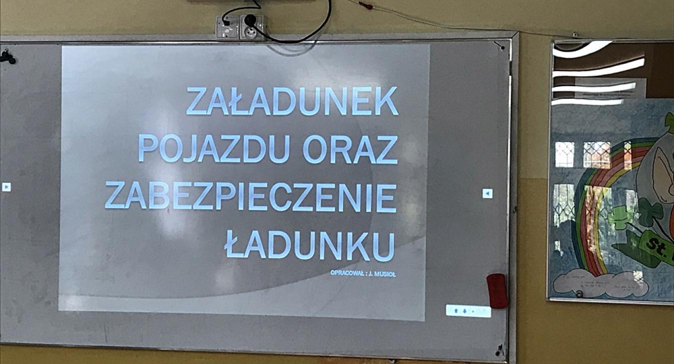 WITD z wykładem „Załadunek pojazdu oraz zabezpieczenie ładunku”