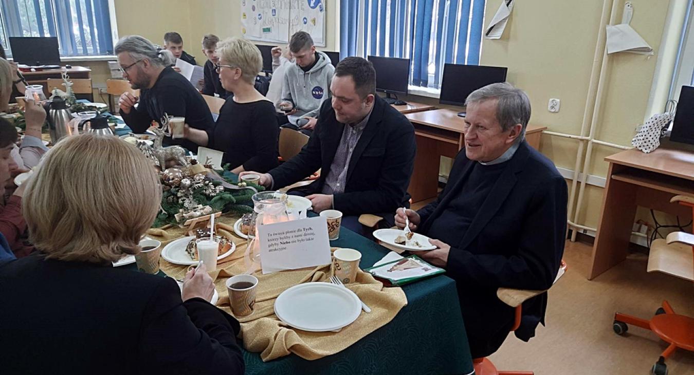 Spotkanie wigilijne Samorządu Słuchaczy