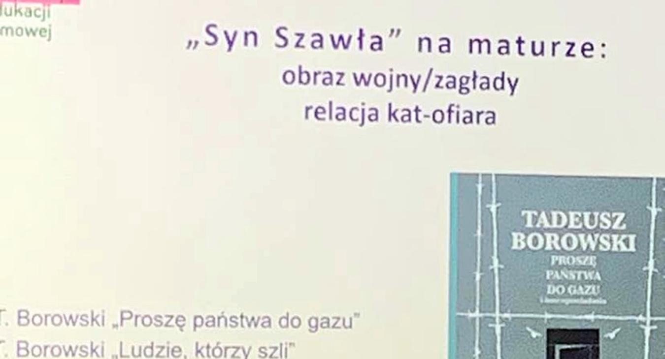 Nowe Horyzonty Edukacji Filmowej - ”Syn Szawła”