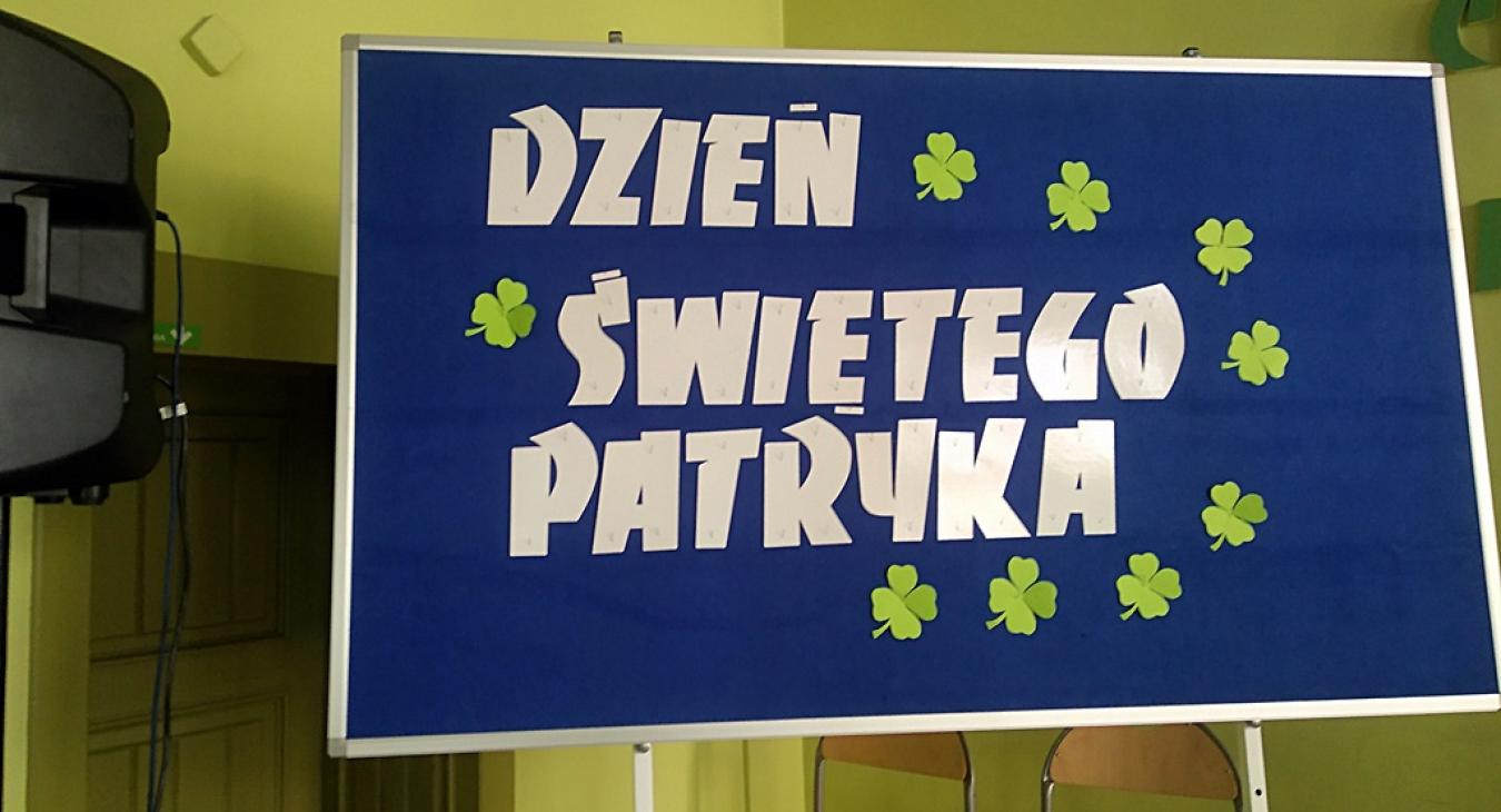 Dzień Świętego Patryka w ZSCKU - 17 marca