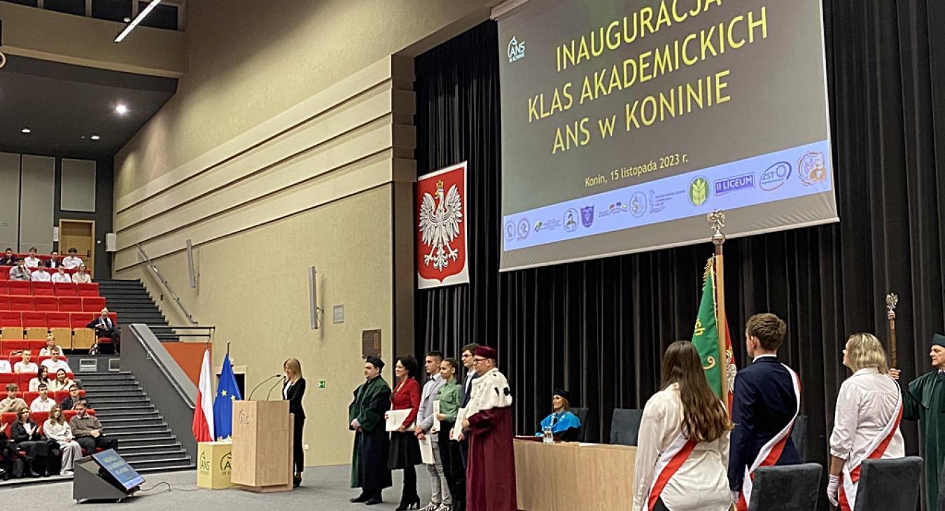 Inauguracja Klas Akademickich ANS w Koninie