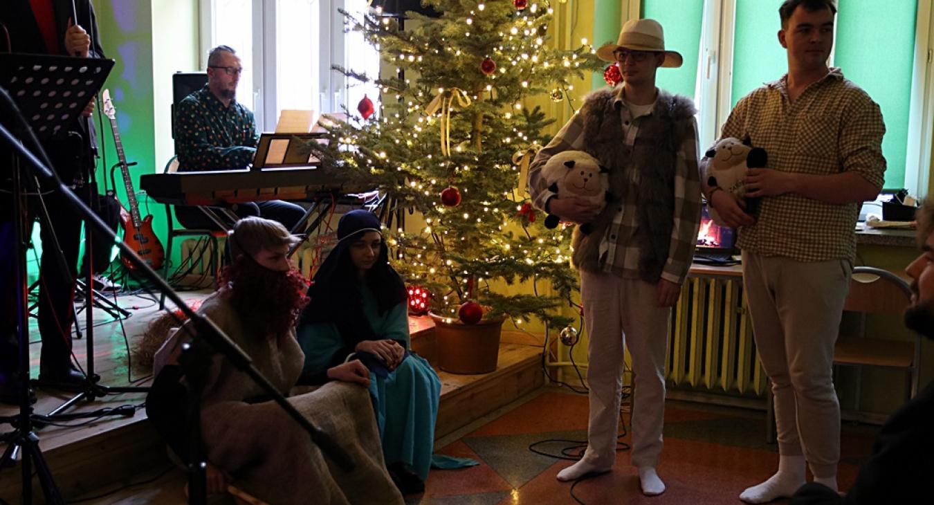 Spotkanie wigilijne pracowników ZSCKU 22.12.2023 r.