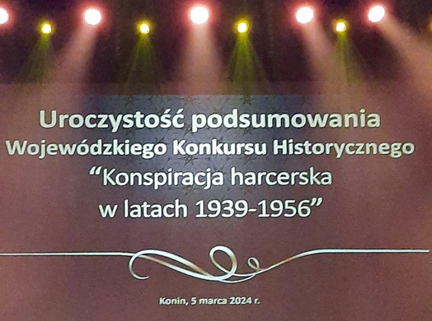 HISTORYCZNE LAURY NASZYCH UCZNIÓW